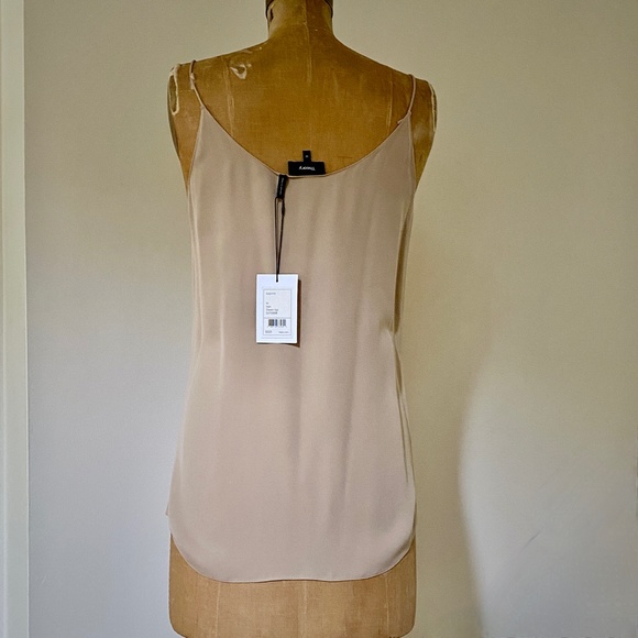 Theory Kashya Classic Georgette Silk Camisole - Picture 9 of 9
